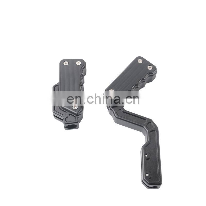 Aluminum Shifter Kits for Jeep Wrangler JK 07+ Offroad Black Silver Shift Knob Kits gear 4x4 accessory maiker manufacturer