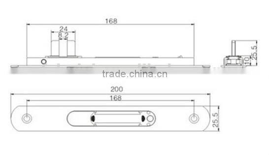 TS011A window accessories aluminium window latch