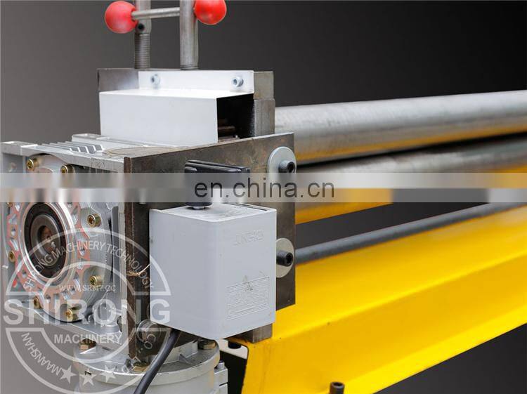 Partial three roller bending machine with best quality,2mm 1000mm Electric Sheet Plate Metal Plate Rolling Machine