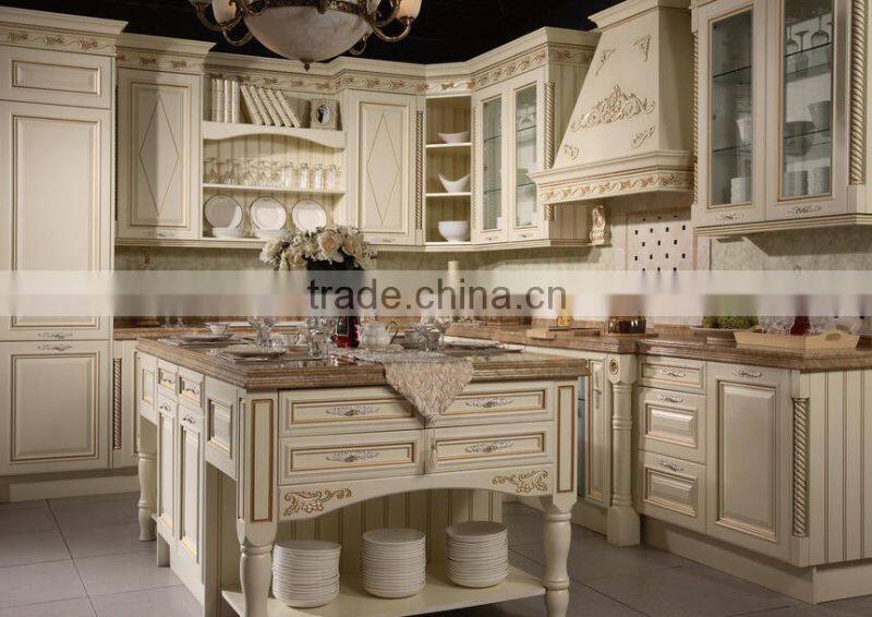 American style classic wooded kitchen cabinets from china,cabinet kitchen