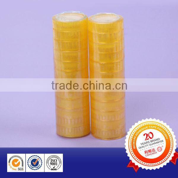 high quality bopp stationery adhesive tape