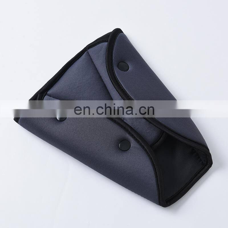 Child Car Safe Seat Belt Cover Adjustable Triangle Safety Seat Belt Pad Clips Protection for Baby Child Belts