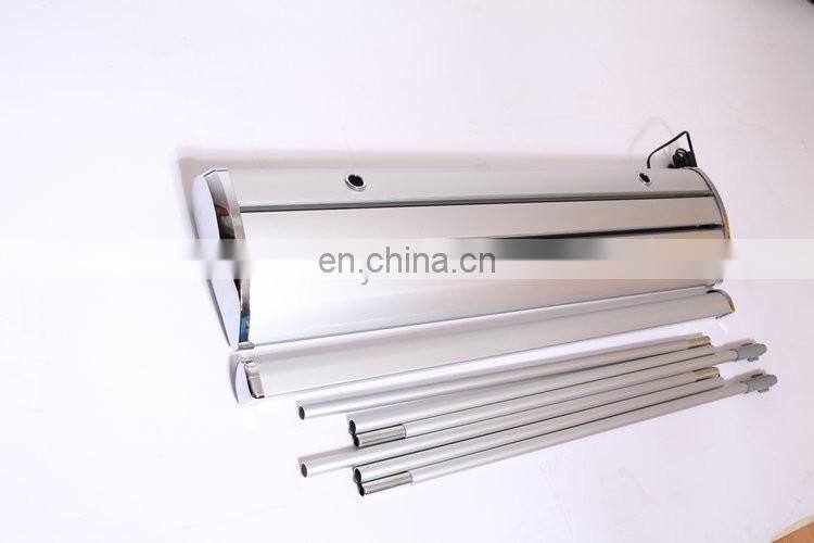 Electric Roll up banner stand ( aluminum+Magnet cover,3M tape,double oxford bag)