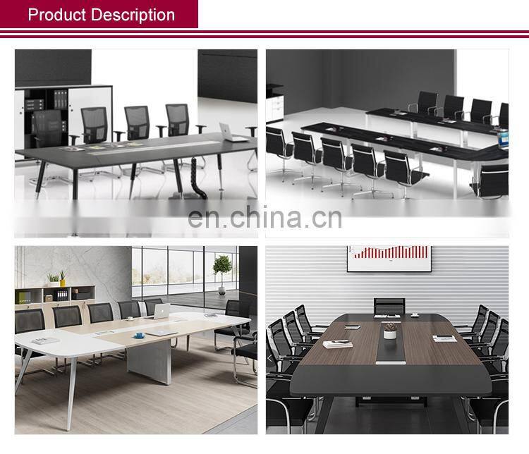 Hercules Black Vinyl Seat/Clear Coated Metal Frame Side Conference Table