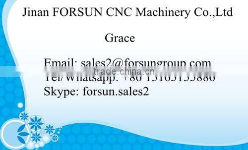 FORSUN FS1530 3d woodworking cnc cutting engraver machinery with two heads