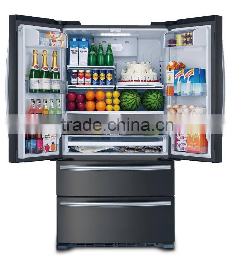 HC705WEN french door refrigerator side by side with A+ energy class