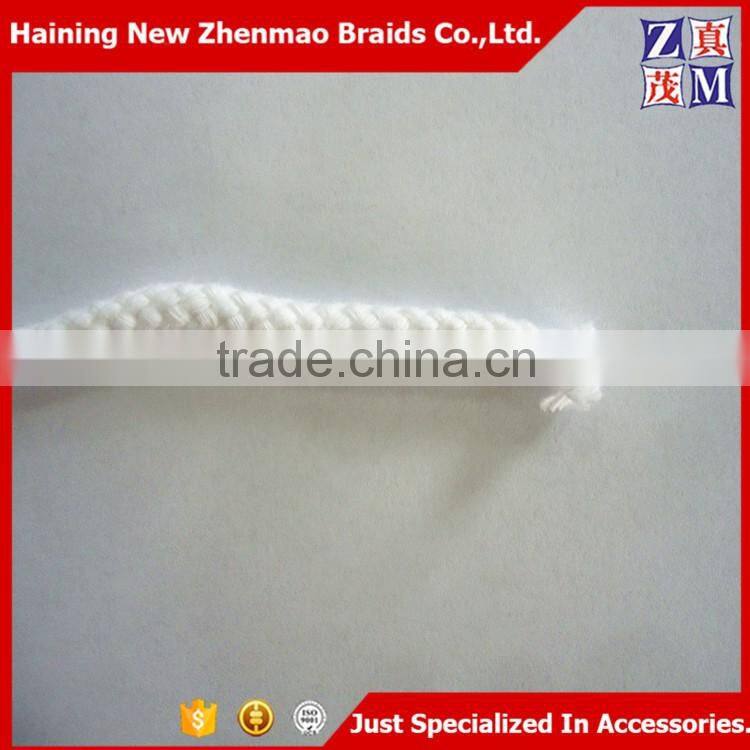 China Zhejiang wholesale 100% braided cotton rope