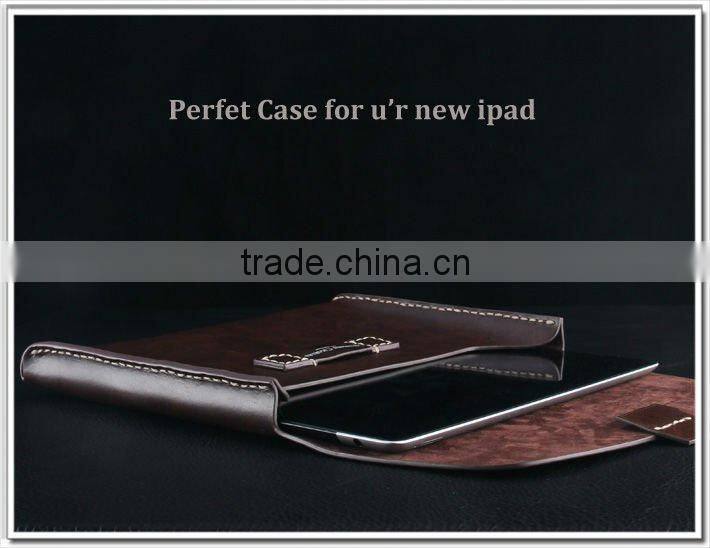 For Ipad case Bag with Italian craft-For ipad radiation protection leather case