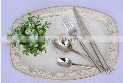 4pcs children flatware stainless steel cutlery set