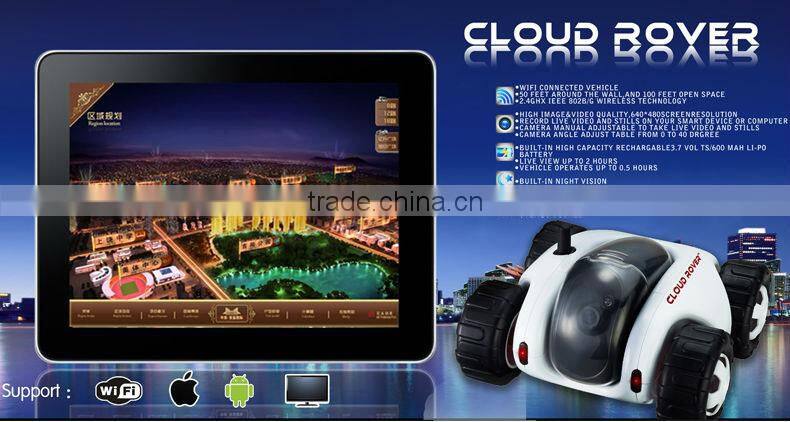China Manufacture 4CH RC tank Wifi tank With Camera real-time video night vision Phone Control Toy