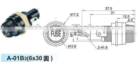 Universal waterproof fuse holder