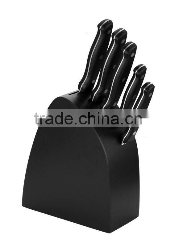 POM HANDLE STAINLESS STEEL 6PCS KITCHEN KNIFE SET