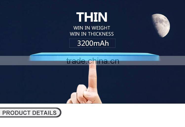 holly credit card solar charger power bank with built in cable, mobile power bank