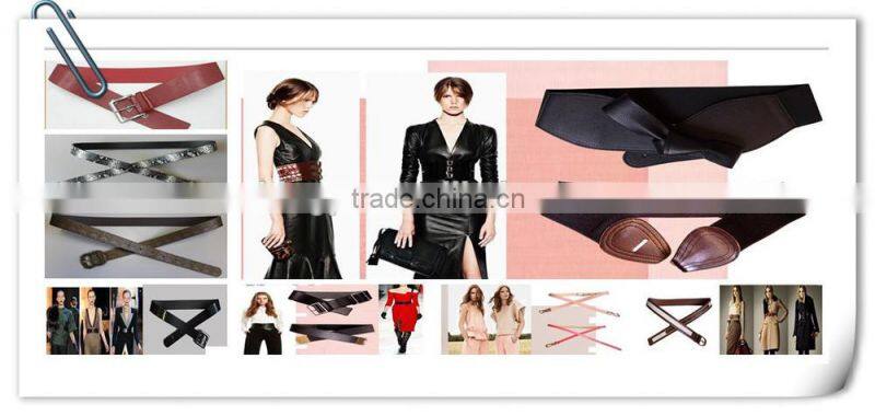 Fancy Braided Chain PU Belt -- E1509