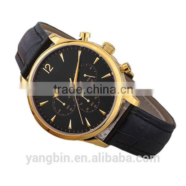 Top selling famous geneva stainless steel stylish quartz watch