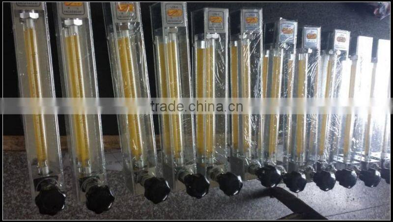 Direct reading portable glass tube rotameter water flowmeter ,nitrogen gas flow meter