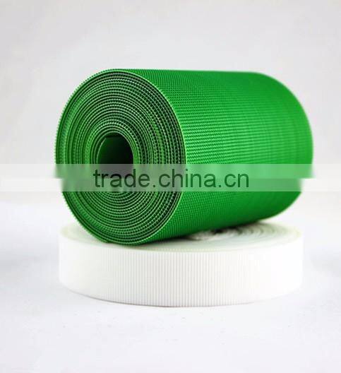 Transparent thin hook loop tape by injection moulding