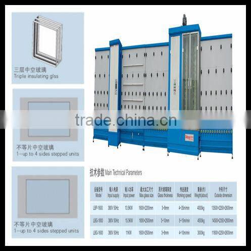Double Glazing Glass Equipment Line / Laminated Glass Produce Machine