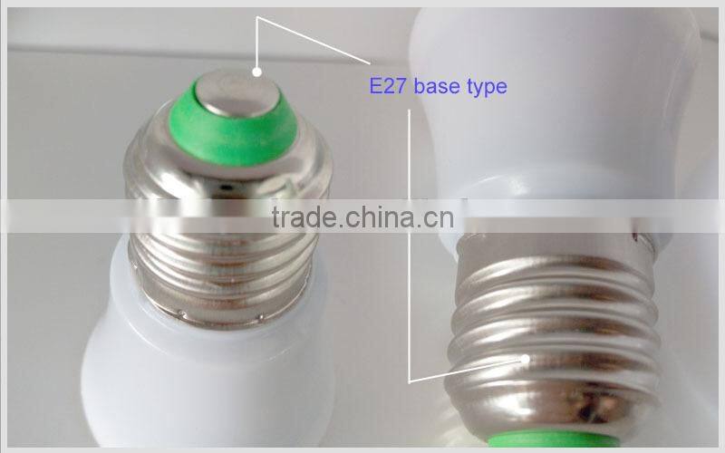 Pure aluminum Shell E26 E27 B22 5W 5630SMD LED bulbs A60 led bulb light