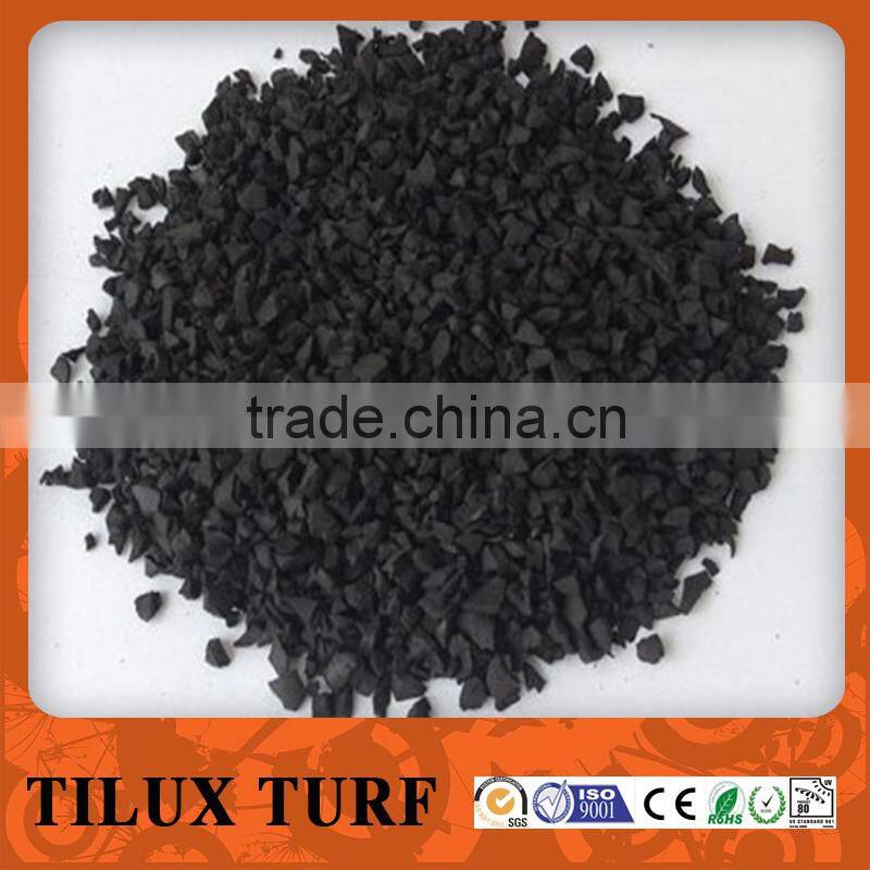 Recycled EPDM Black Rubber Granules for Aritificial Grass