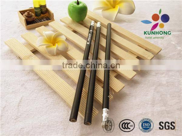 Customized printing Hotel guest room natural wood pencil
