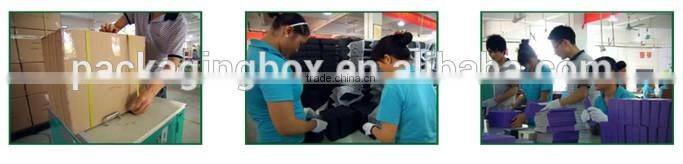 Luxury velvet flock cardboard paper perfume packaging box