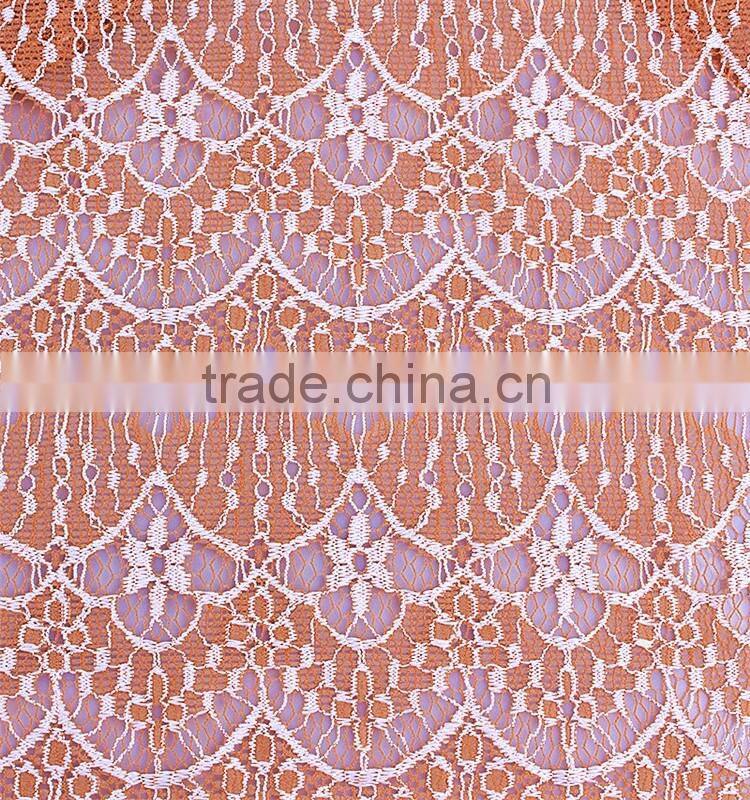 Fashion african eyelash lace fabric for party dress
