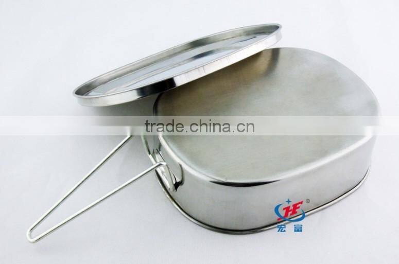 stainless steel preschool salad lunch box from china 2015