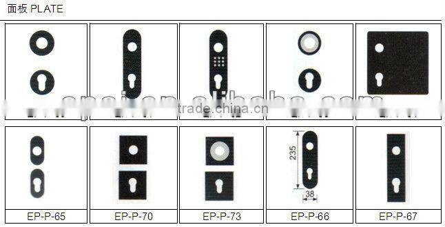 Luxury design Stainless Steel handle locks for hotel