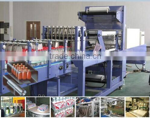 PE film shrink wrapping machine for bottle water plant