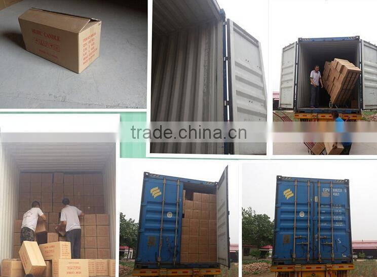 cheap Ghana market paraffin wax white candle from candle making supplier