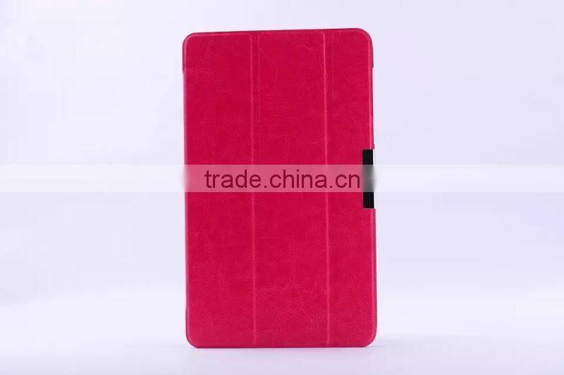 Crazy Horse Pattern Pouch Leather Case for Samsung Galaxy Tab S T700 F-SMT700LC003