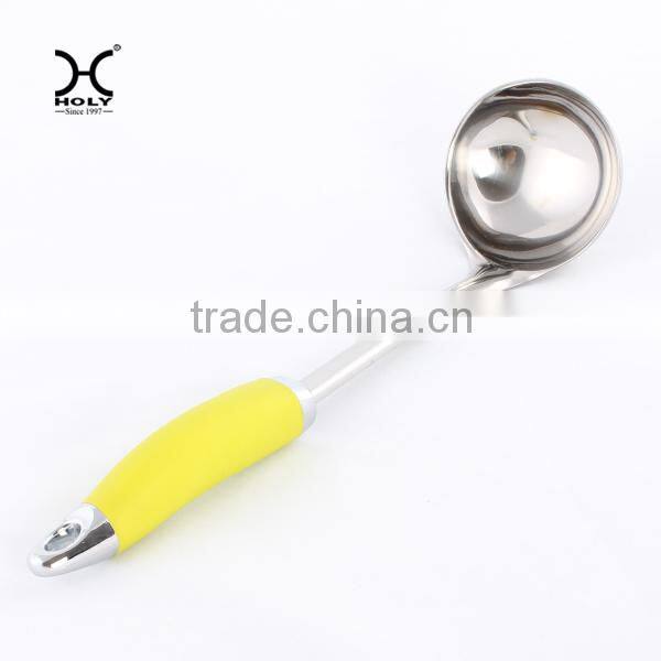 Hot sale ABS + TPR handle ice cream spoon