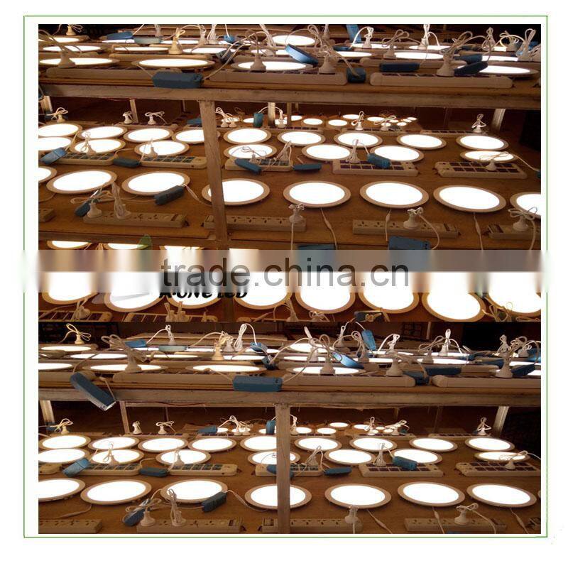 Halogen fluorescent replacement led light 20w dimmable panel light round