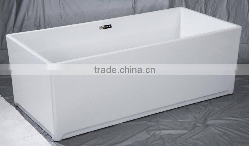 cUPC square free standing bathtub,cheap square bathtub,luxury tubs