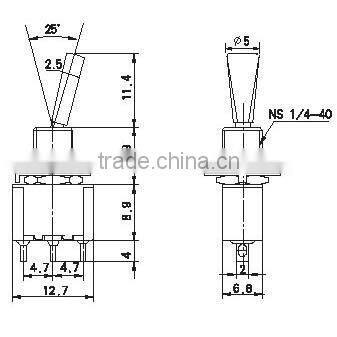 Mini Toggle Switch
