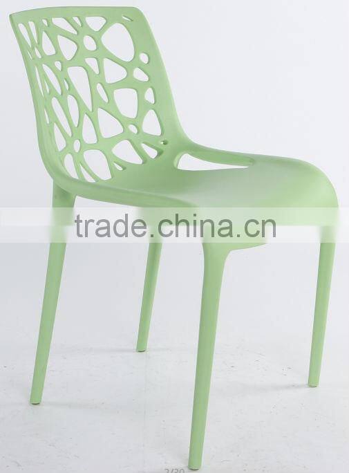 Plastic Stacking leisure modern chair/Furniture(1503)