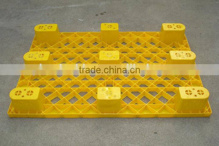 1200*800mm size eruo type single face light-weight plastic pallets