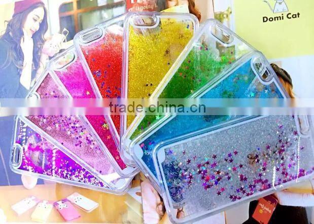 Factory Cheap Design Bling Bling TPU PC Combo Case For Iphone 6