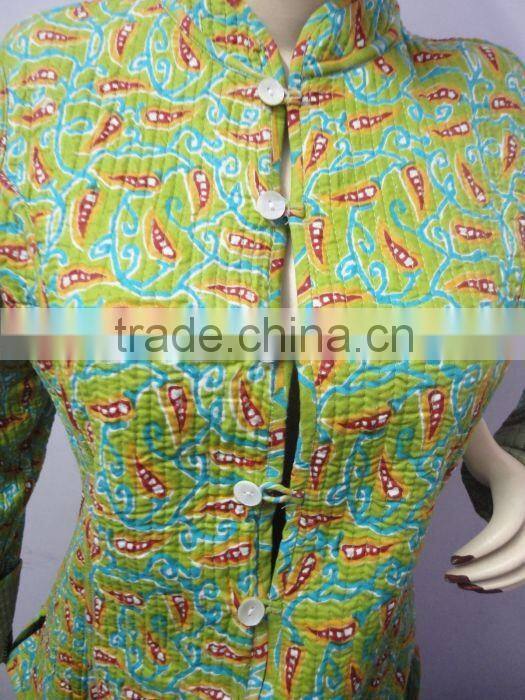 Kantha Jacket Manufactures From India