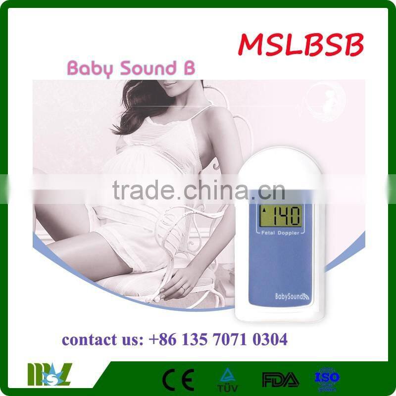 MSLDSA Affordable Baby Sound Fetal Doppler Ultrasound machine
