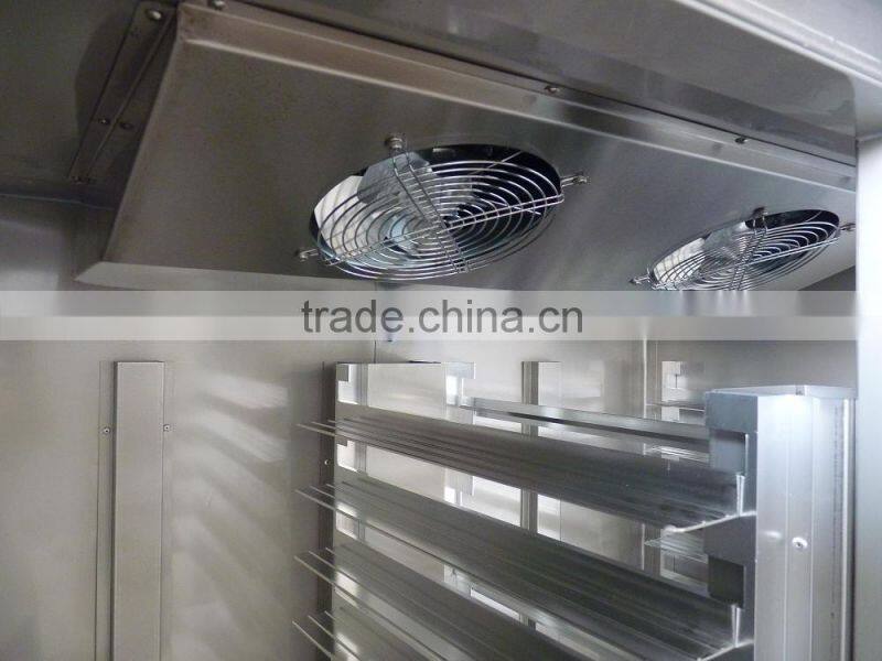 vertical deep freezer auto defrost for cake and pizza