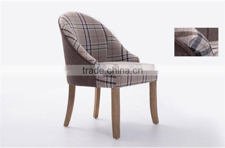 Hot sell leisure fabric comfortable Coffee sofa chair Y394
