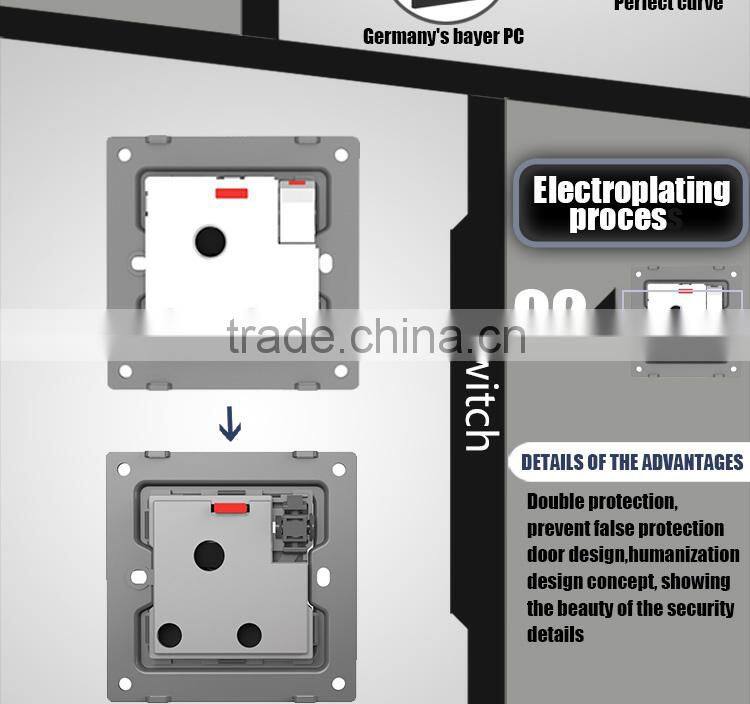 New style 1 gang switch with high quality