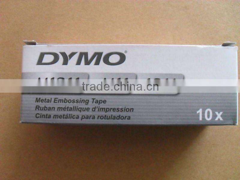 Dymo metal embossing tape