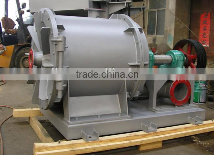 Single effect fiber separator for paper pulp equipment