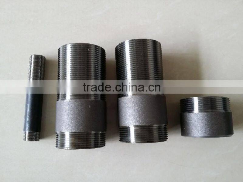 stainless steel long both end full thread nipple