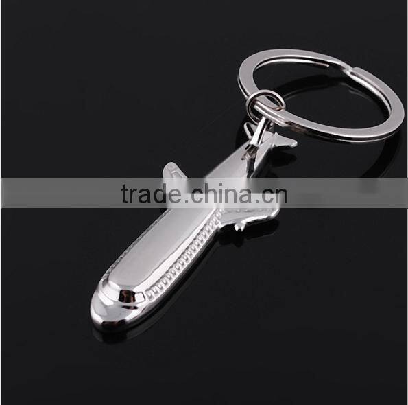 airplane simulation a Boeing 747 aircraft key chain