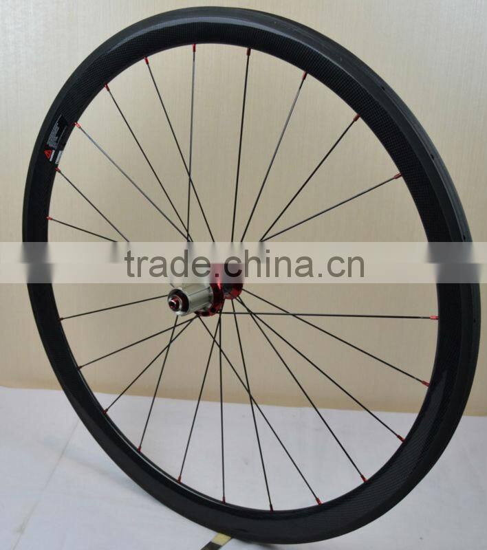 Top sell!!! design carbon tubular wheelset 700c,38mm carbon tubular wheels basalt brake 38mm carbon tubular wheels for sales