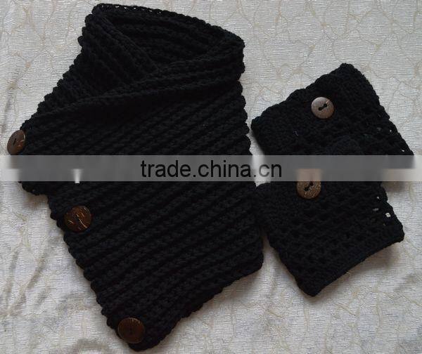 leg warmer knit women warm fashion scarf